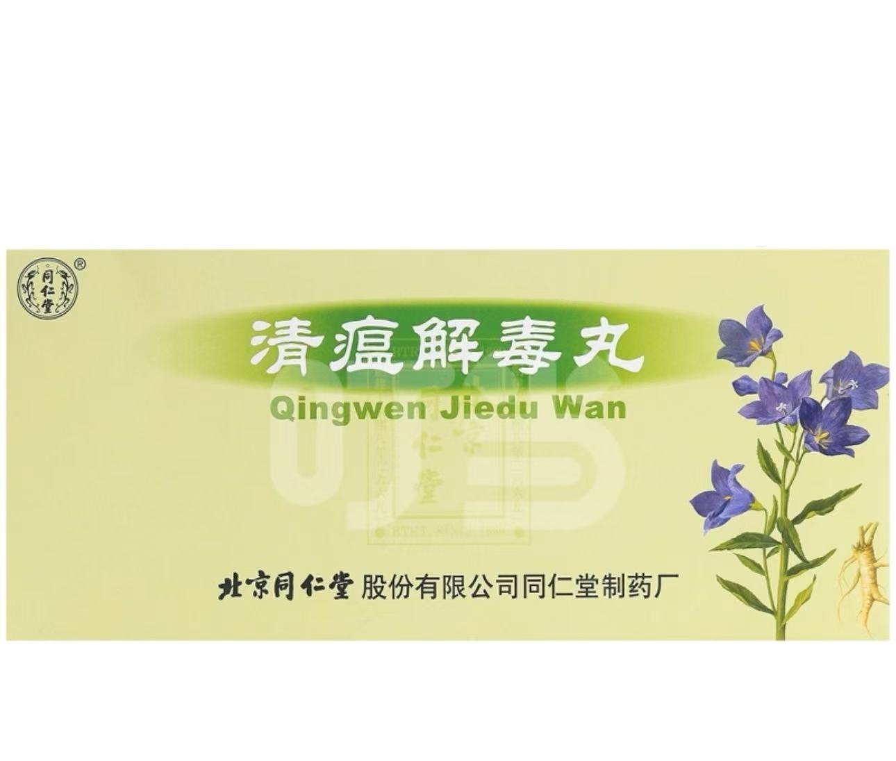 同仁堂 清瘟解毒丸 9gx10丸
